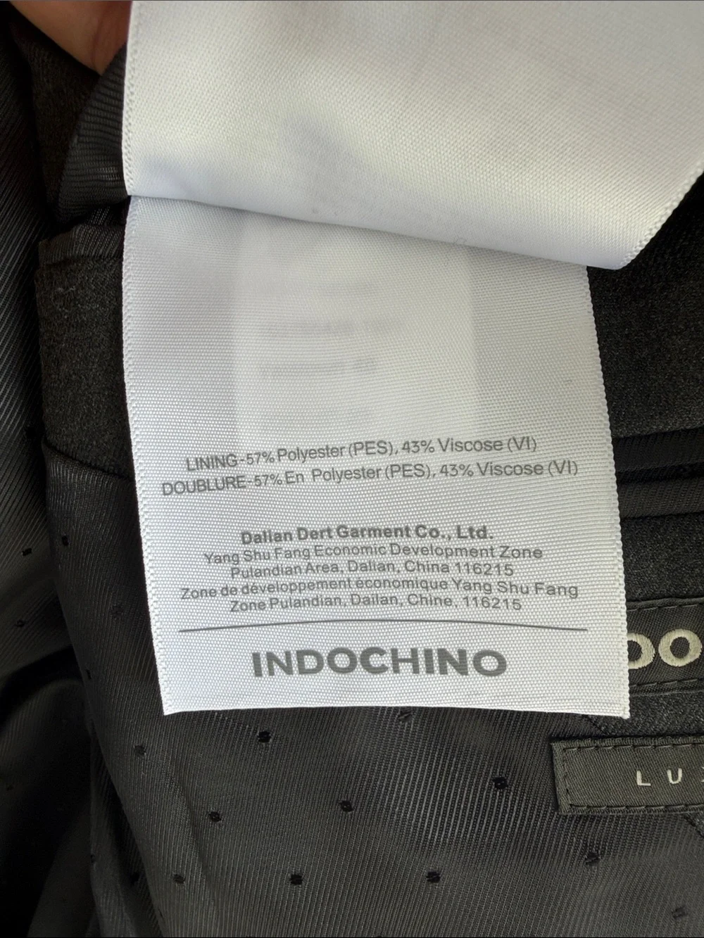 Indochino 100% Wool Sport Coat Blazer Gray Custom size 38-40